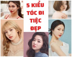 5 Kiểu Tóc Đi Tiệc Đẹp Dễ Làm