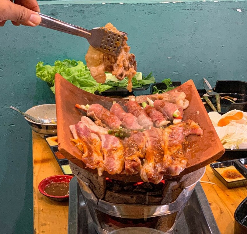 Cách ướp thịt bò nướng ngói