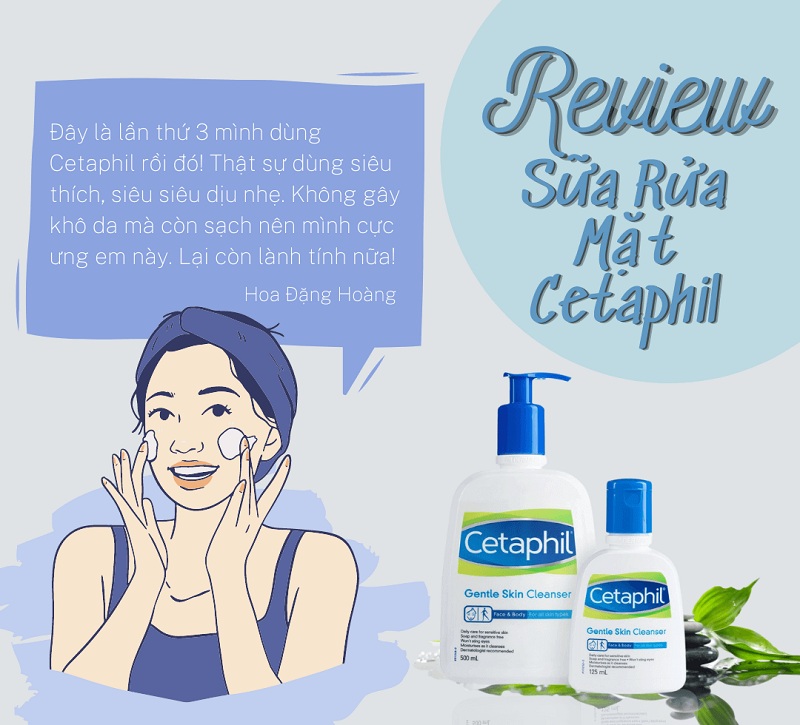 Sữa rửa mặt Cetaphil chính hãng